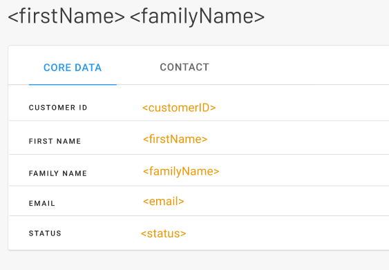 Example of FE implementation