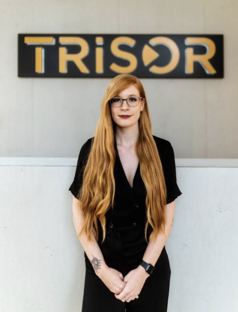 Me infront of Trisor logo